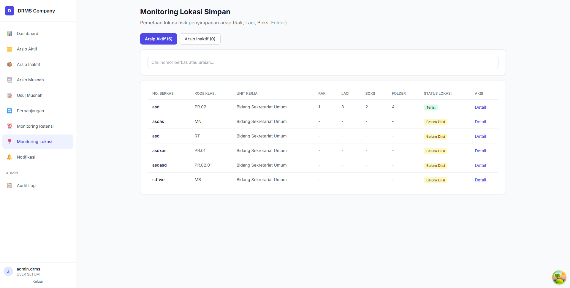DRMS โ Document Records Management System screenshot 3